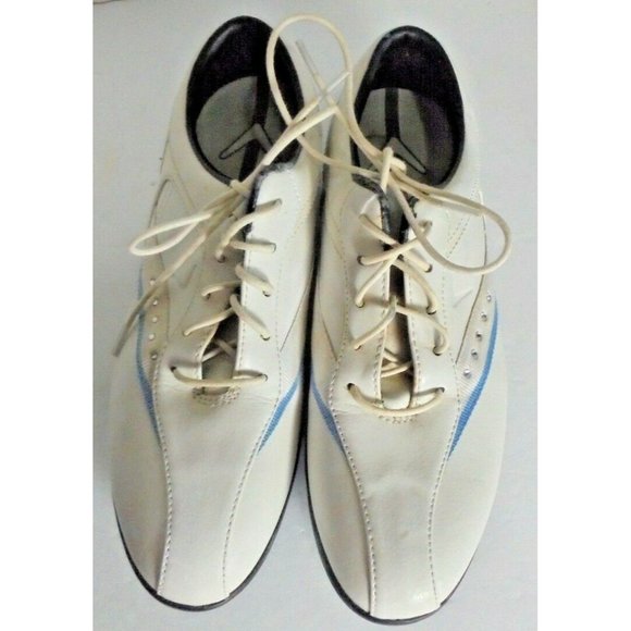 Callaway Golf Women's size 6 Sport Shoes W459-52 Leather White rhinestones - Picture 4 of 9